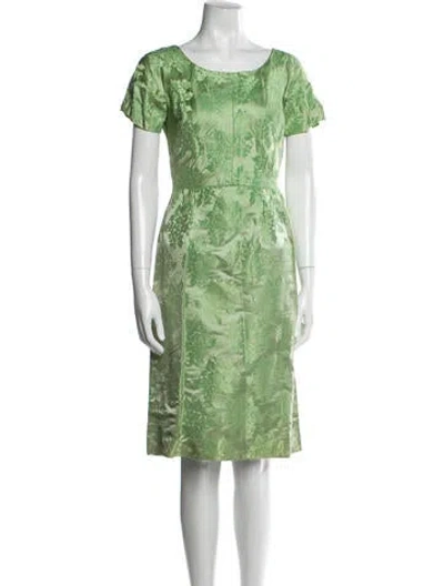 Pre-owned Vintage - Unbranded Vintage 1960's Dress Set In Green