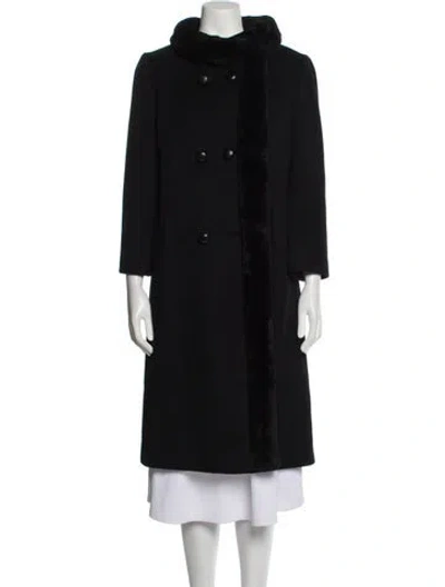 Pre-owned Vintage - Unbranded Vintage 1960's Faux Fur Coat In Black
