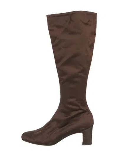 Pre-owned Vintage - Unbranded Vintage 1960's Sock Boots In Brown