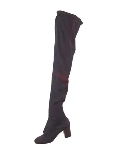 Pre-owned Vintage - Unbranded Vintage 1960's Sock Boots In Purple