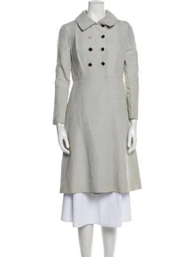Pre-owned Vintage - Unbranded Vintage 1960's Trench Coat In White