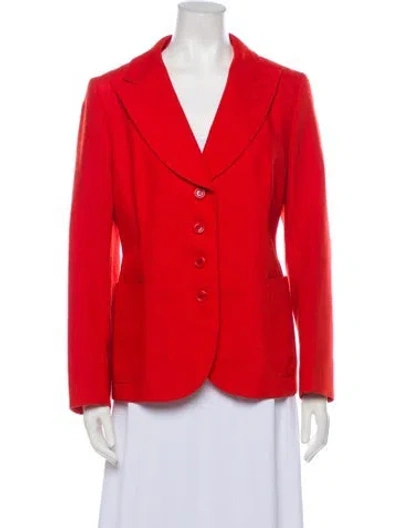 Pre-owned Vintage - Unbranded Vintage 1970's Blazer In Orange