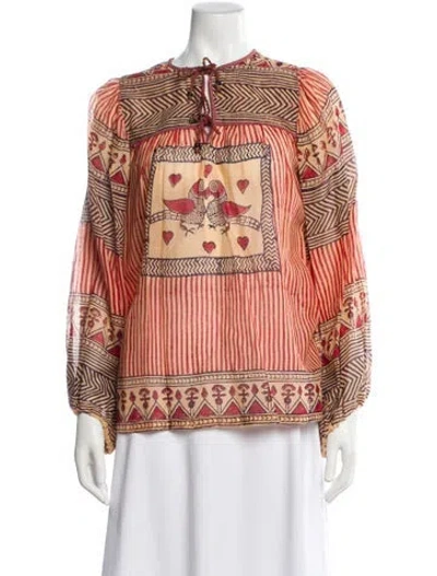 Pre-owned Vintage - Unbranded Vintage 1970's Blouse In Multi