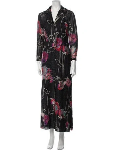 Pre-owned Vintage - Unbranded Vintage 1970's Dress Set In Black