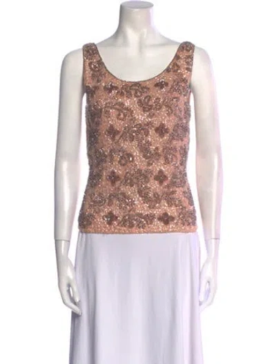 Pre-owned Vintage - Unbranded Vintage 1970's Top In Neutral