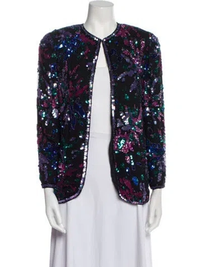 Pre-owned Vintage - Unbranded Vintage 1980's Evening Jacket In Black