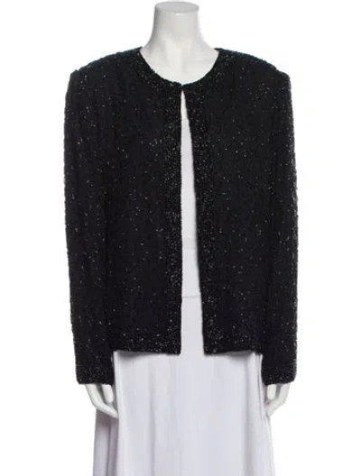 Pre-owned Vintage - Unbranded Vintage 1980's Evening Jacket In Black