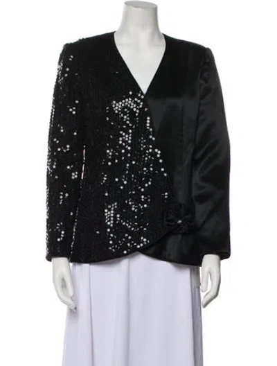 Pre-owned Vintage - Unbranded Vintage 1980's Evening Jacket In Black