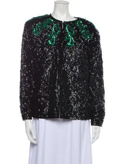 Pre-owned Vintage - Unbranded Vintage 1980's Evening Jacket In Black
