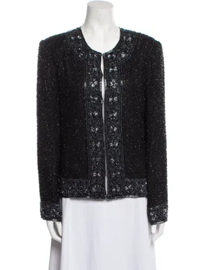 Pre-owned Vintage - Unbranded Vintage 1980's Evening Jacket In Black