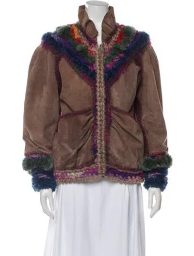 Pre-owned Vintage - Unbranded Vintage 1980's Jacket In Neutral