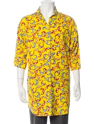 Pre-owned Vintage - Unbranded Vintage 1980's Shirt In Green