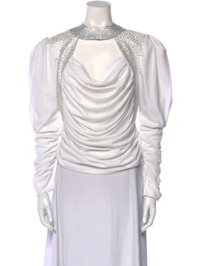 Pre-owned Vintage - Unbranded Vintage 1980's Top In White