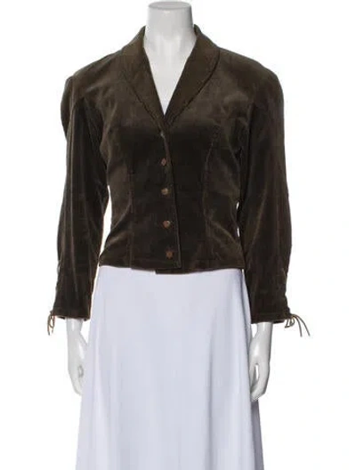Pre-owned Vintage - Unbranded Vintage 1990's Evening Jacket In Brown