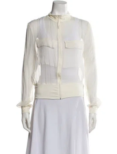 Pre-owned Vintage - Unbranded Vintage 1990's Evening Jacket In White