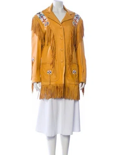 Pre-owned Vintage - Unbranded Vintage 1990's Fur Jacket In Neutral