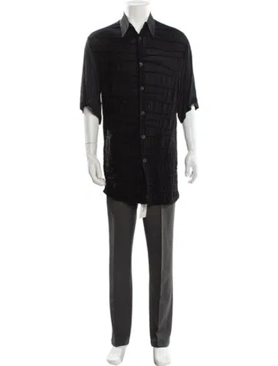 Pre-owned Vintage - Unbranded Vintage 1990's Shirt In Black