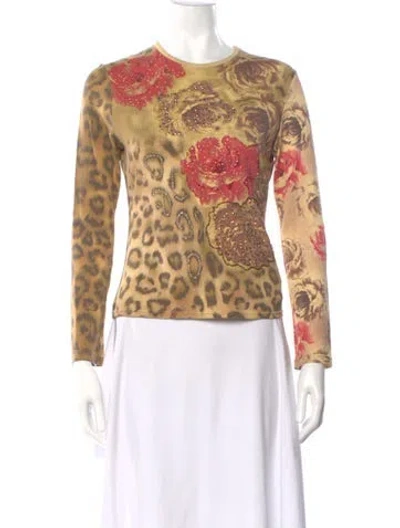 Pre-owned Vintage - Unbranded Vintage 1990's Top In Brown