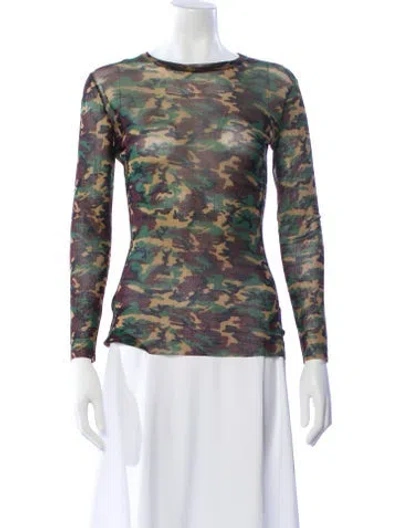 Pre-owned Vintage - Unbranded Vintage 1990's Top In Green