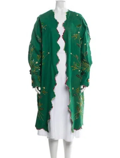 Pre-owned Vintage - Unbranded Vintage 2000's Coat In Green