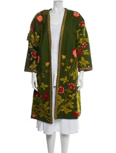Pre-owned Vintage - Unbranded Vintage 2000's Coat In Green