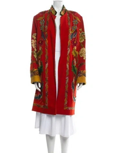 Pre-owned Vintage - Unbranded Vintage 2000's Coat In Red