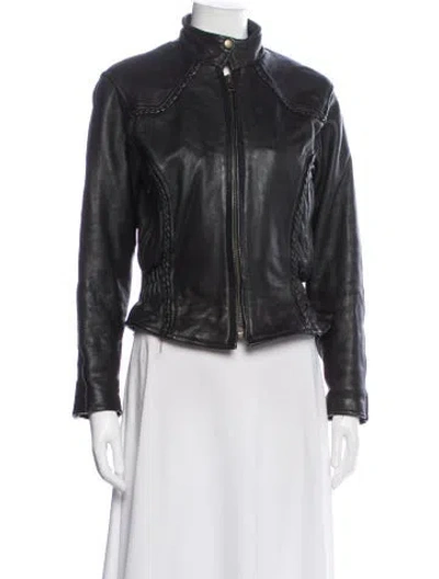 Pre-owned Vintage - Unbranded Vintage Biker Jacket In Black
