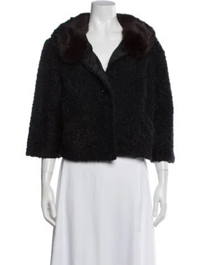 Pre-owned Vintage - Unbranded Vintage Coat In Black