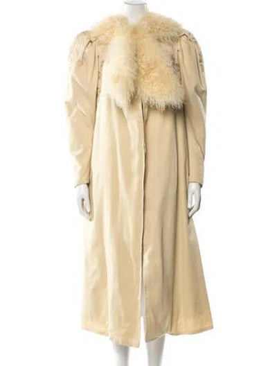 Pre-owned Vintage - Unbranded Vintage Coat In Neutral