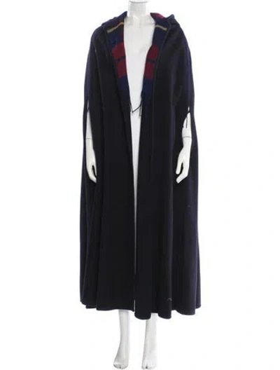 Pre-owned Vintage - Unbranded Vintage Colorblock Pattern Cape In Multi