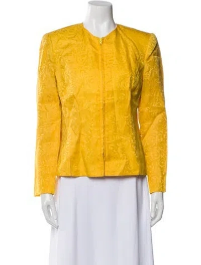 Pre-owned Vintage - Unbranded Vintage Evening Jacket In Yellow