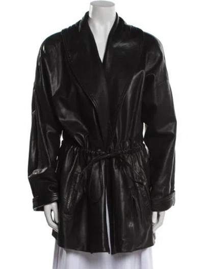 Pre-owned Vintage - Unbranded Vintage Faux Fur Coat In Black