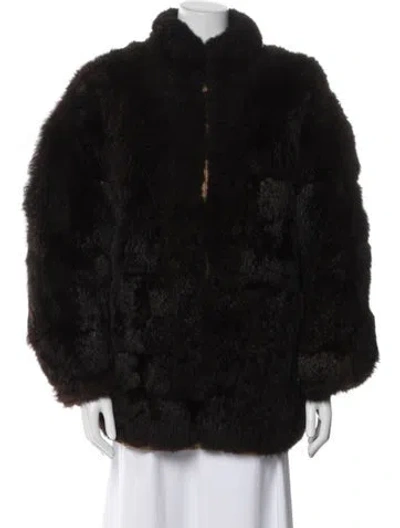 Pre-owned Vintage - Unbranded Vintage Faux Fur Jacket In Black
