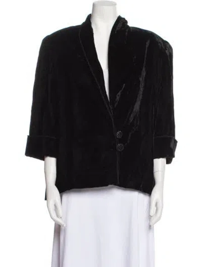 Pre-owned Vintage - Unbranded Vintage Faux Fur Jacket In Black