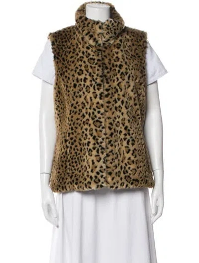 Pre-owned Vintage - Unbranded Vintage Fur Vest In Multi
