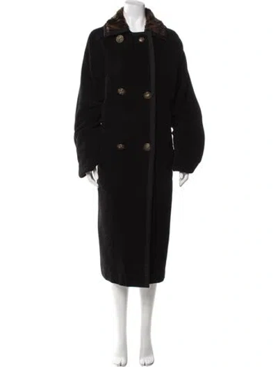 Pre-owned Vintage - Unbranded Vintage Istante Faux Fur Coat In Black