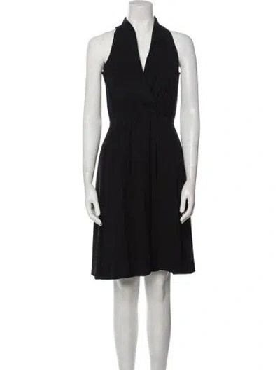 Pre-owned Vintage - Unbranded Vintage Knee-length Dress In Black