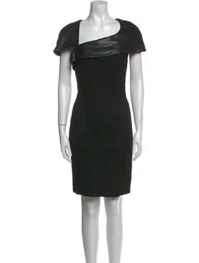 Pre-owned Vintage - Unbranded Vintage Knee-length Dress In Black