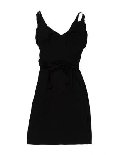 Pre-owned Vintage - Unbranded Vintage Knee-length Dress In Black