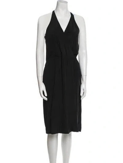 Pre-owned Vintage - Unbranded Vintage Knee-length Dress In Black