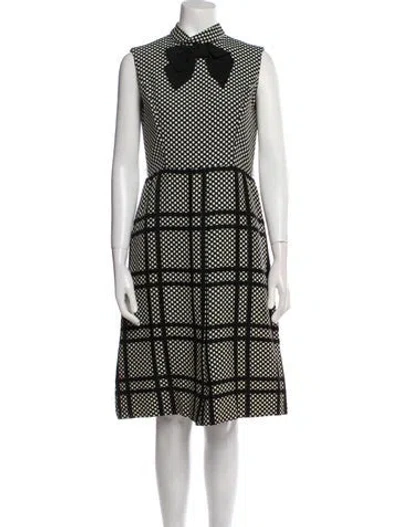 Pre-owned Vintage - Unbranded Vintage Knee-length Dress In Black