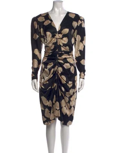 Pre-owned Vintage - Unbranded Vintage Knee-length Dress In Black