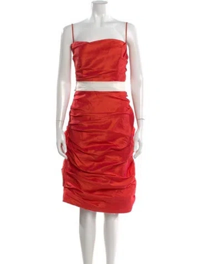 Pre-owned Vintage - Unbranded Vintage Knee-length Dress In Multi