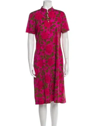 Pre-owned Vintage - Unbranded Vintage Knee-length Dress In Pink