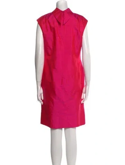 Pre-owned Vintage - Unbranded Vintage Knee-length Dress In Pink