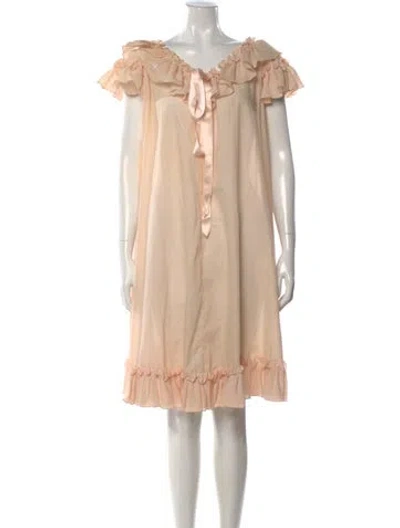 Pre-owned Vintage - Unbranded Vintage Knee-length Dress In Pink