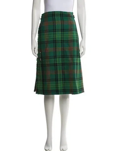 Pre-owned Vintage - Unbranded Vintage Knee-length Skirt In Multi