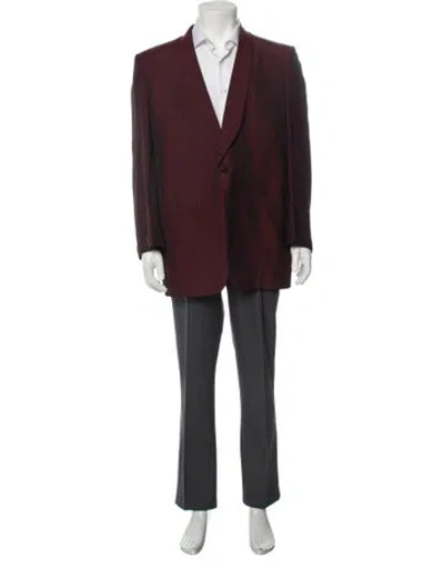 Pre-owned Vintage - Unbranded Vintage Late 1950's - Early 1960's Blazer In Burgundy