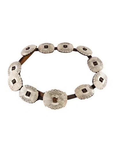 Pre-owned Vintage - Unbranded Vintage Late 1960's - Early 1970's Waist Belt In Brown
