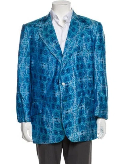 Pre-owned Vintage - Unbranded Vintage Late 1970's - Early 1980's Blazer In Blue